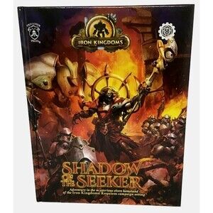 Iron Kingdoms Shadow of the Seeker Campaign Setting RPG Player Guidebook HC NEW